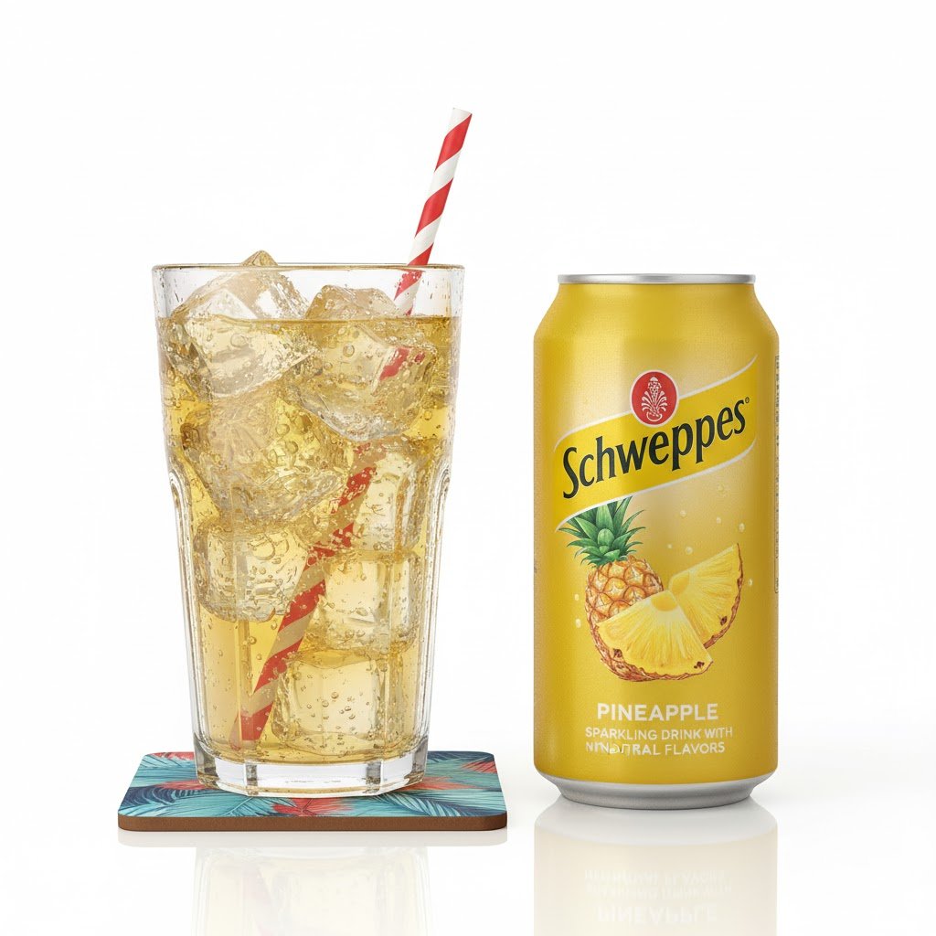 صورة شويبس اناناس